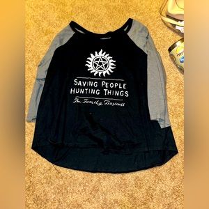Torrid Size 4 Supernatural Shirt